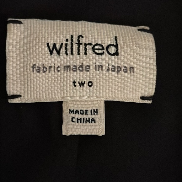 Aritzia Wilfred Montesson Black‎ Moto
Jacket 2 Biker Blazer Zippers Size 2 XS S - Picture 11 of 13